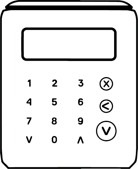 mPOS- uCube terminal line diagram